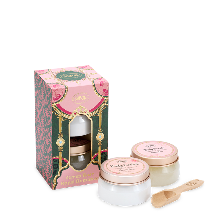 綠玫瑰 磨砂保養禮盒(流光夜宴限定包裝)