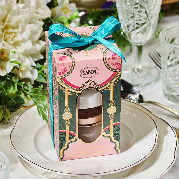 綠玫瑰 磨砂保養禮盒(流光夜宴限定包裝)