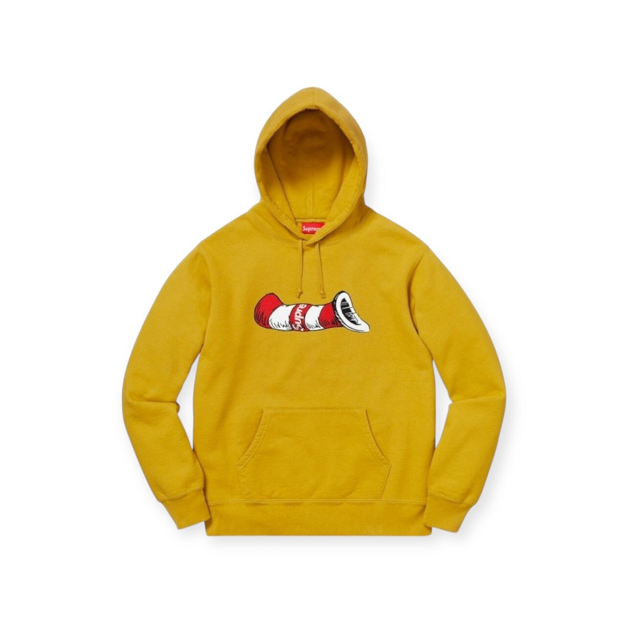 SUPREME 18FW CAT IN THE HAT HOODED SWEATSHIRT SIZE XL
