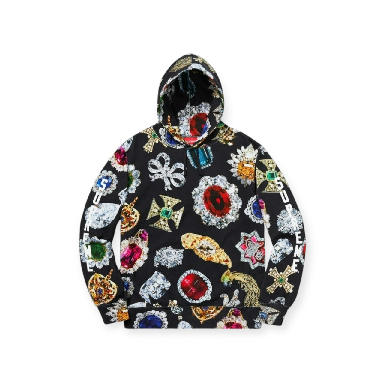 SUPREME 18FW JEWELS HOODED SWEATSHIRT