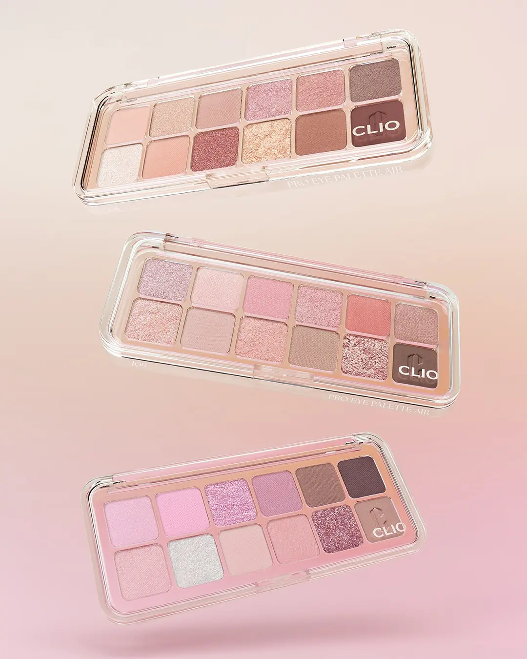 日 本 直 送丨日本 25 秋冬限定色 Clio Pro Eye Palette Air 108-110