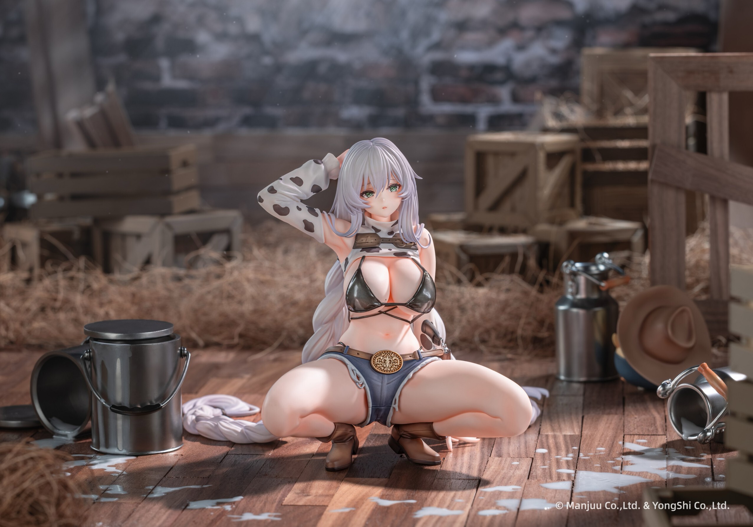 ANIGAME 碧藍航線 法戈 純白熱潮 Ver. "AZUR LANE" FARGO DAIRY IN THE DREARY SUN VER. 1/6 SCALE FIGURE