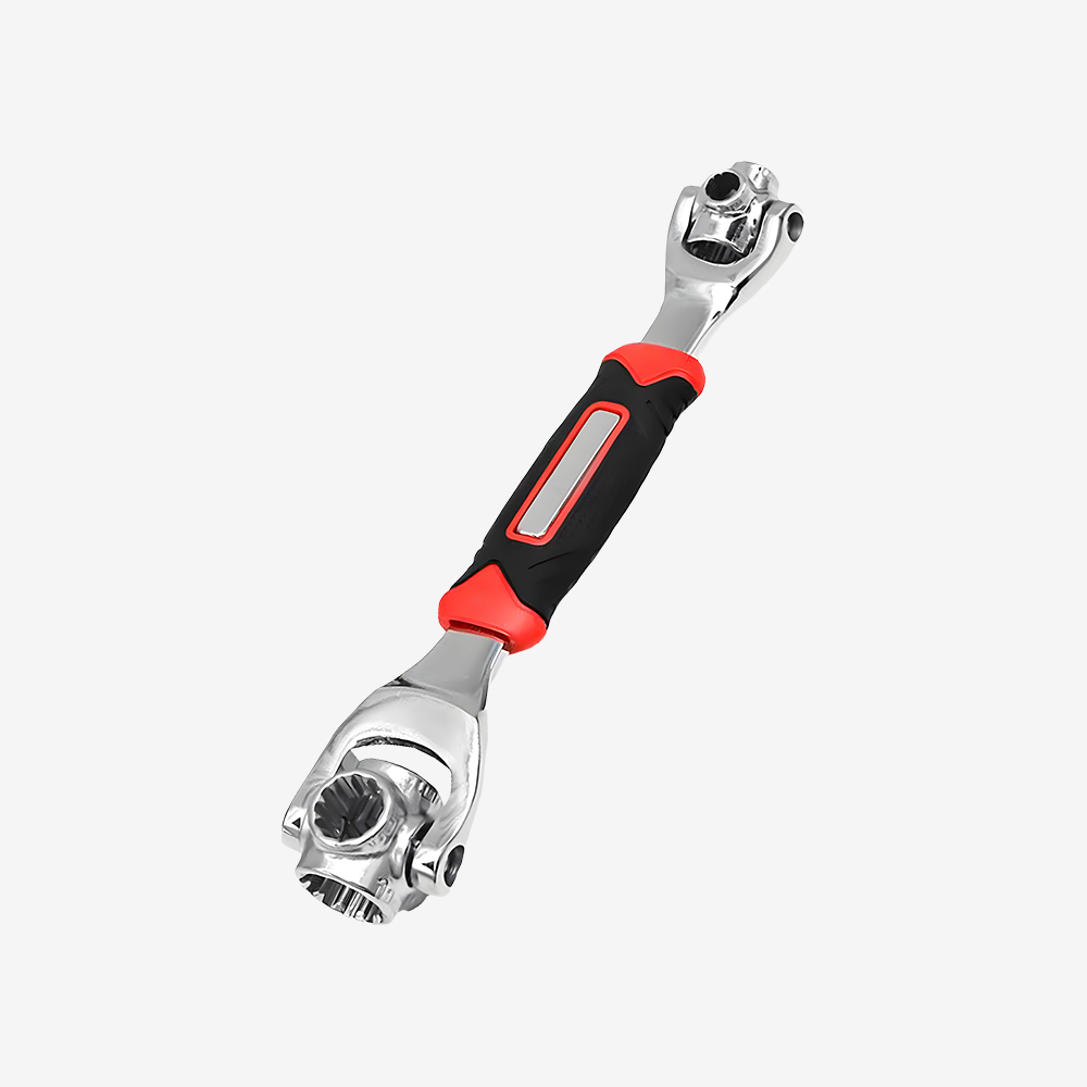 【52合1多功能扳手】棘輪扭力設計｜一把搞定多尺寸螺帽，維修拆裝神器