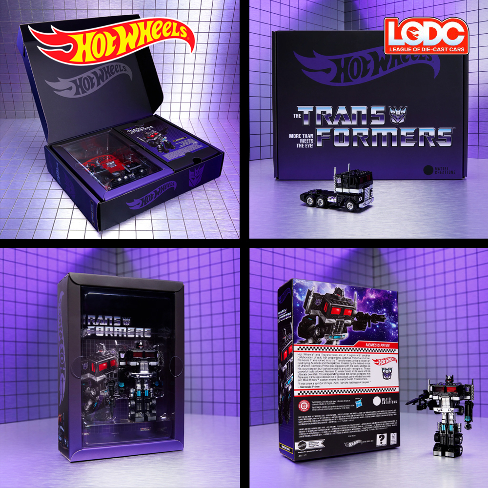 IN HAND ✅ Hot Wheels Collectors Transformers Nemesis Prime Gen 2 UK