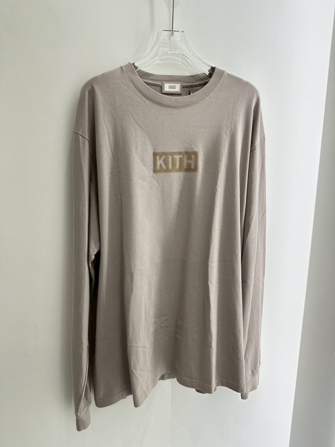 KITH Classic Logo Long Sleeve Tee