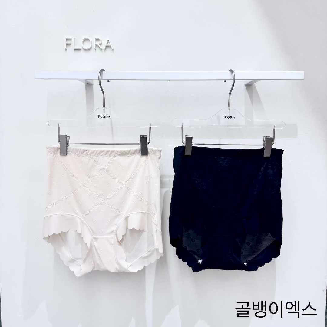 FL5161 功能性交叉暗花收腹褲