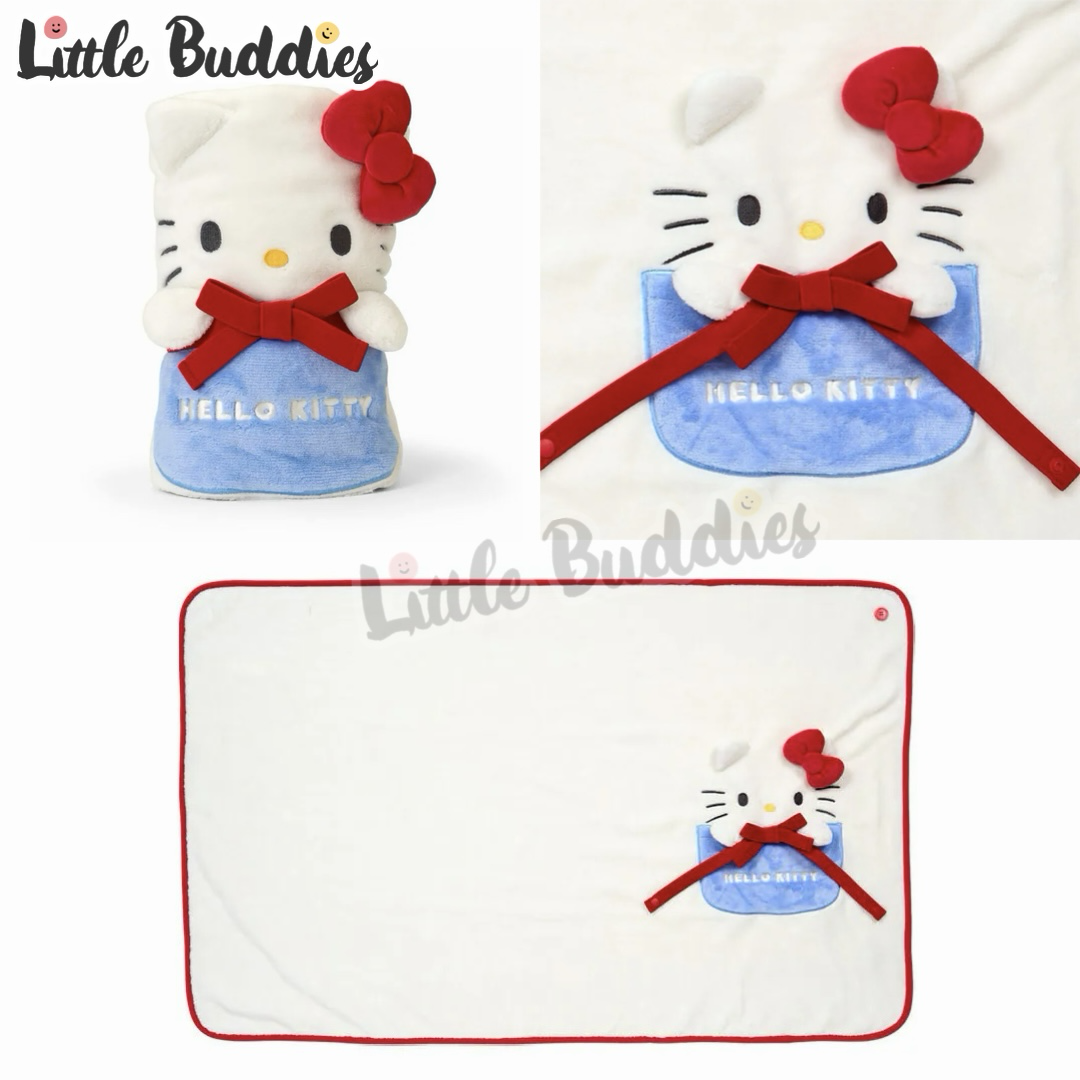 日本 Sanrio 冬日系列 兩用毛毯