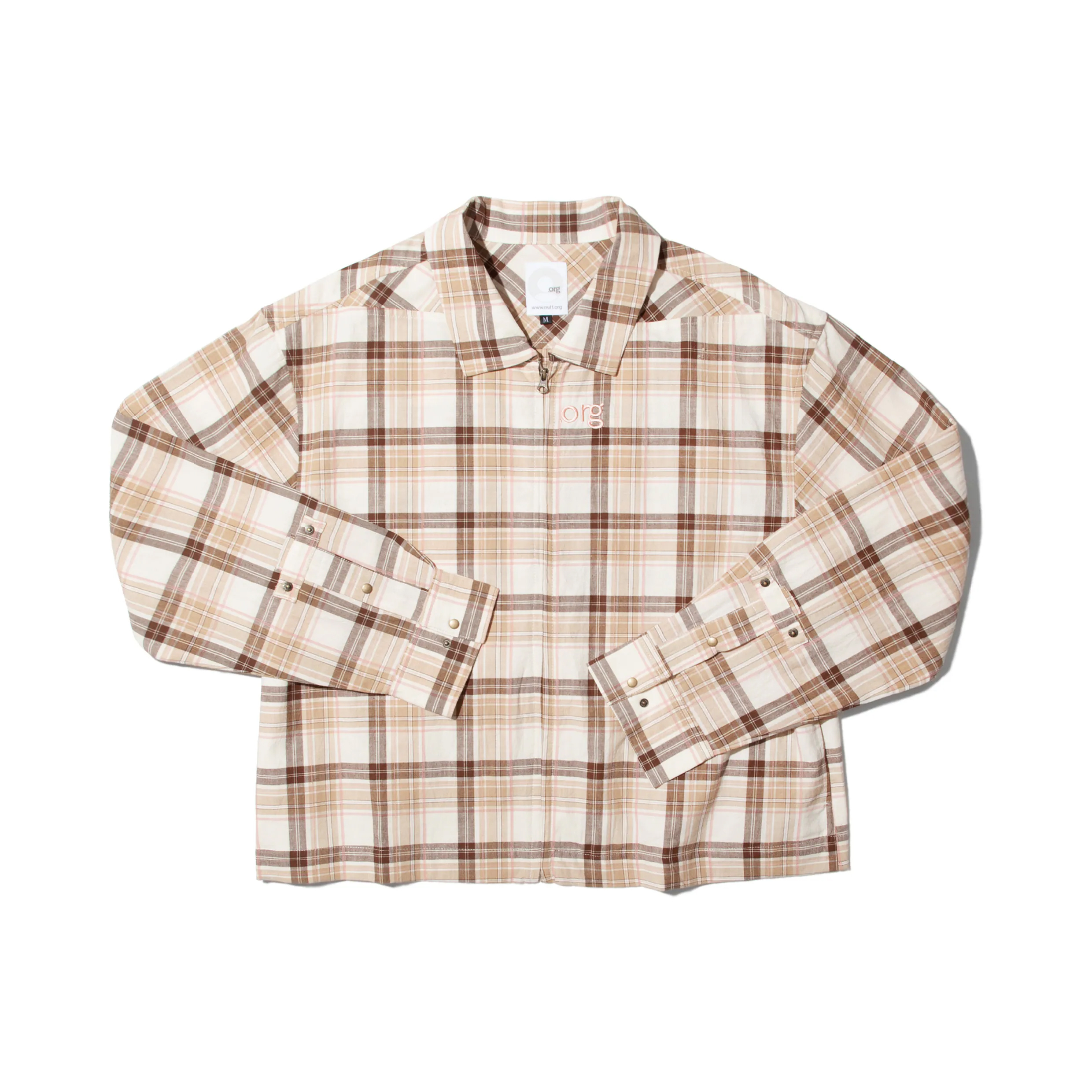 nul1.org DEI Zip Shirt Pink [nu-S11]