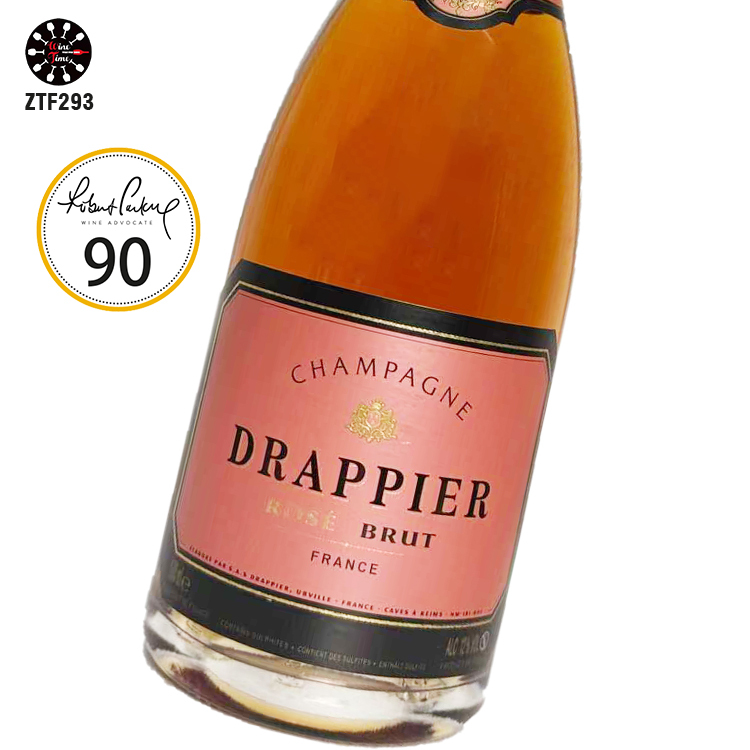 Champagne Drappier Rose Brut| Wine Time 酒在當下