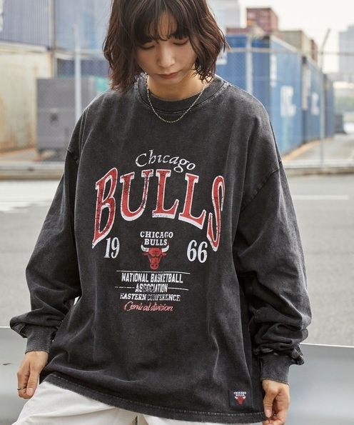 <一件就免運!!!> 日本限定 NBA 訂製球隊 標誌 刺繡 印花 水洗 復古 長T 6款