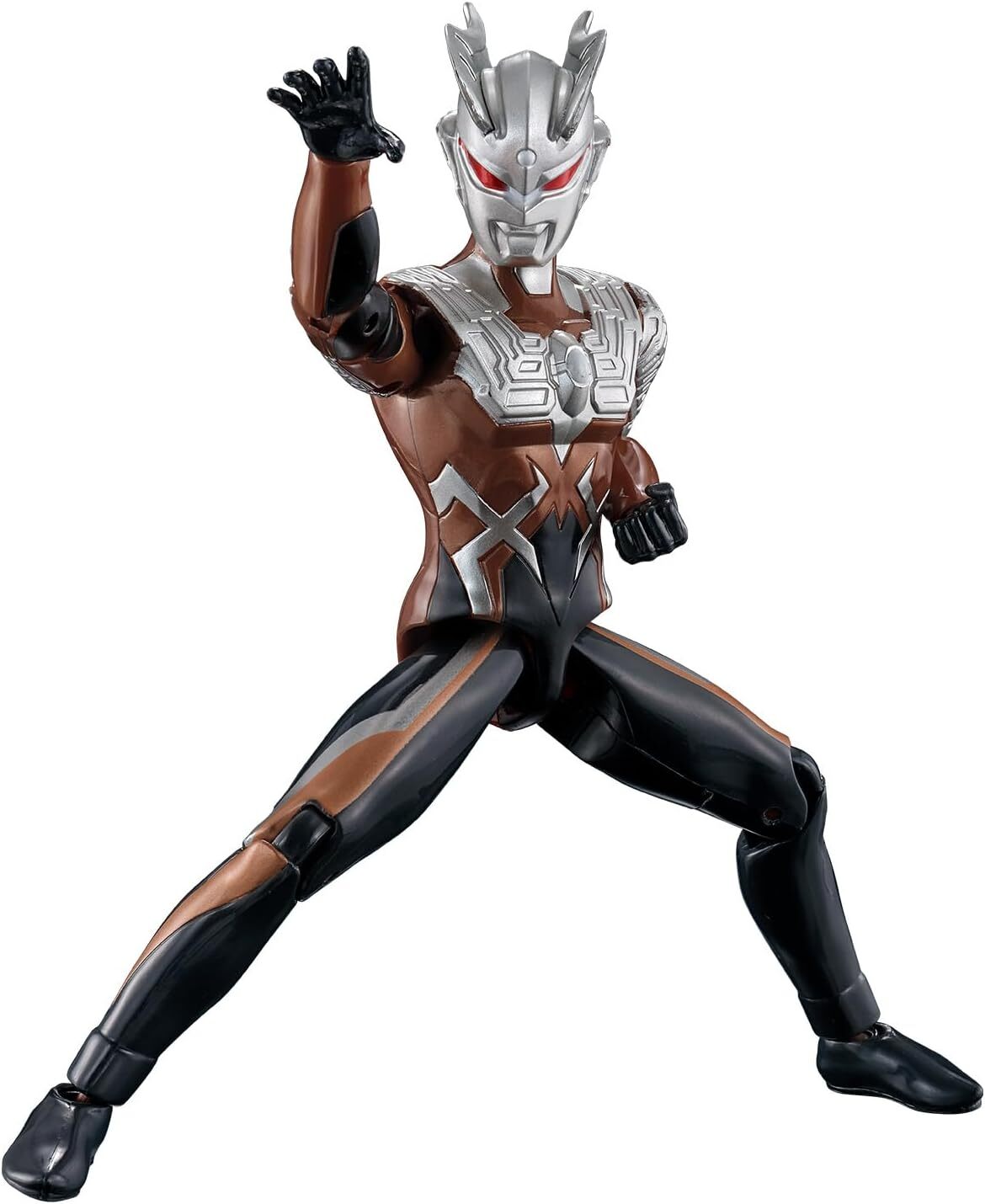 《 BANDAI 萬代 》 代理版  超人力霸王可動公仔 暗黑獨眼傑洛 BT731914