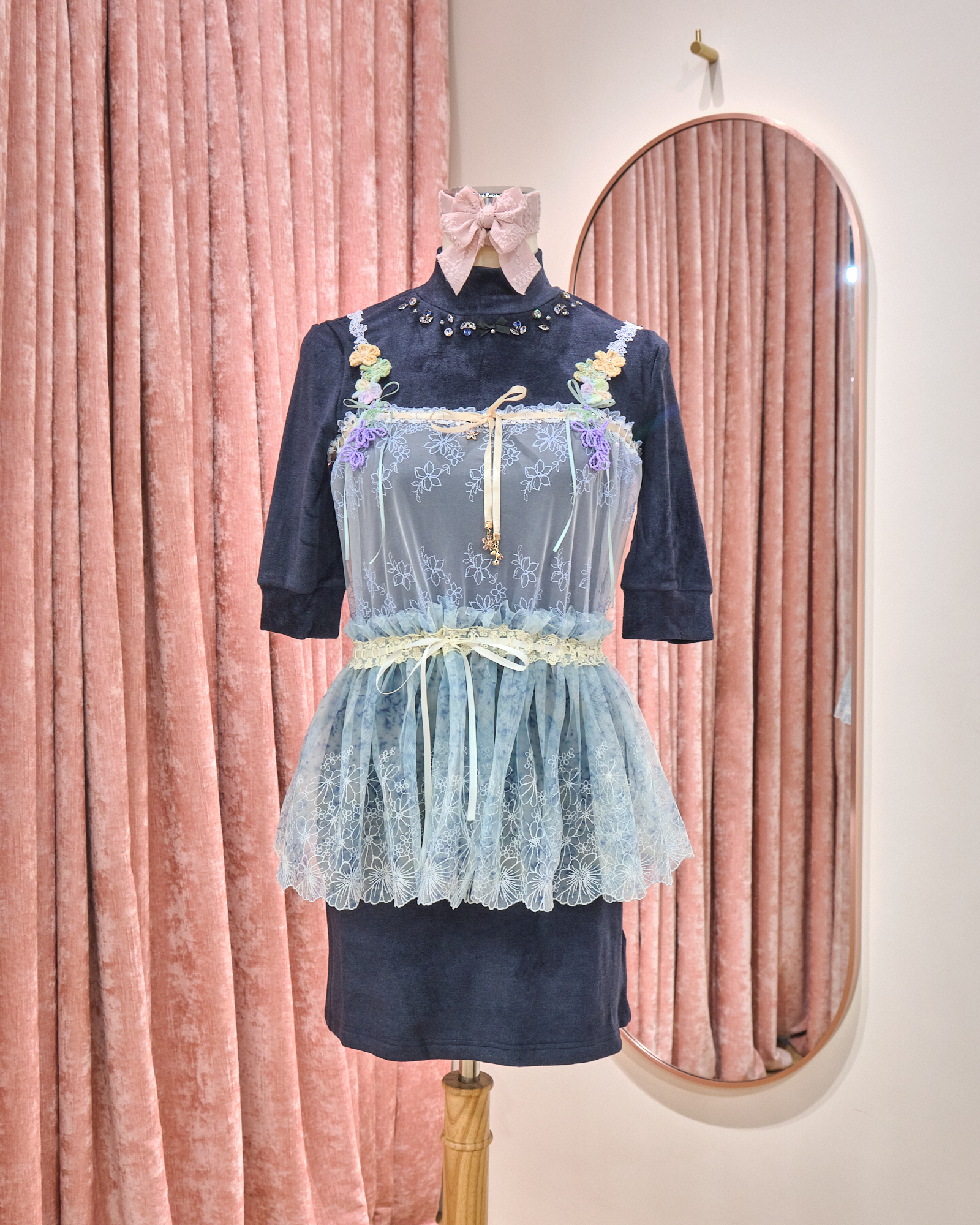 12901 Classic Handmade Laced Camisole