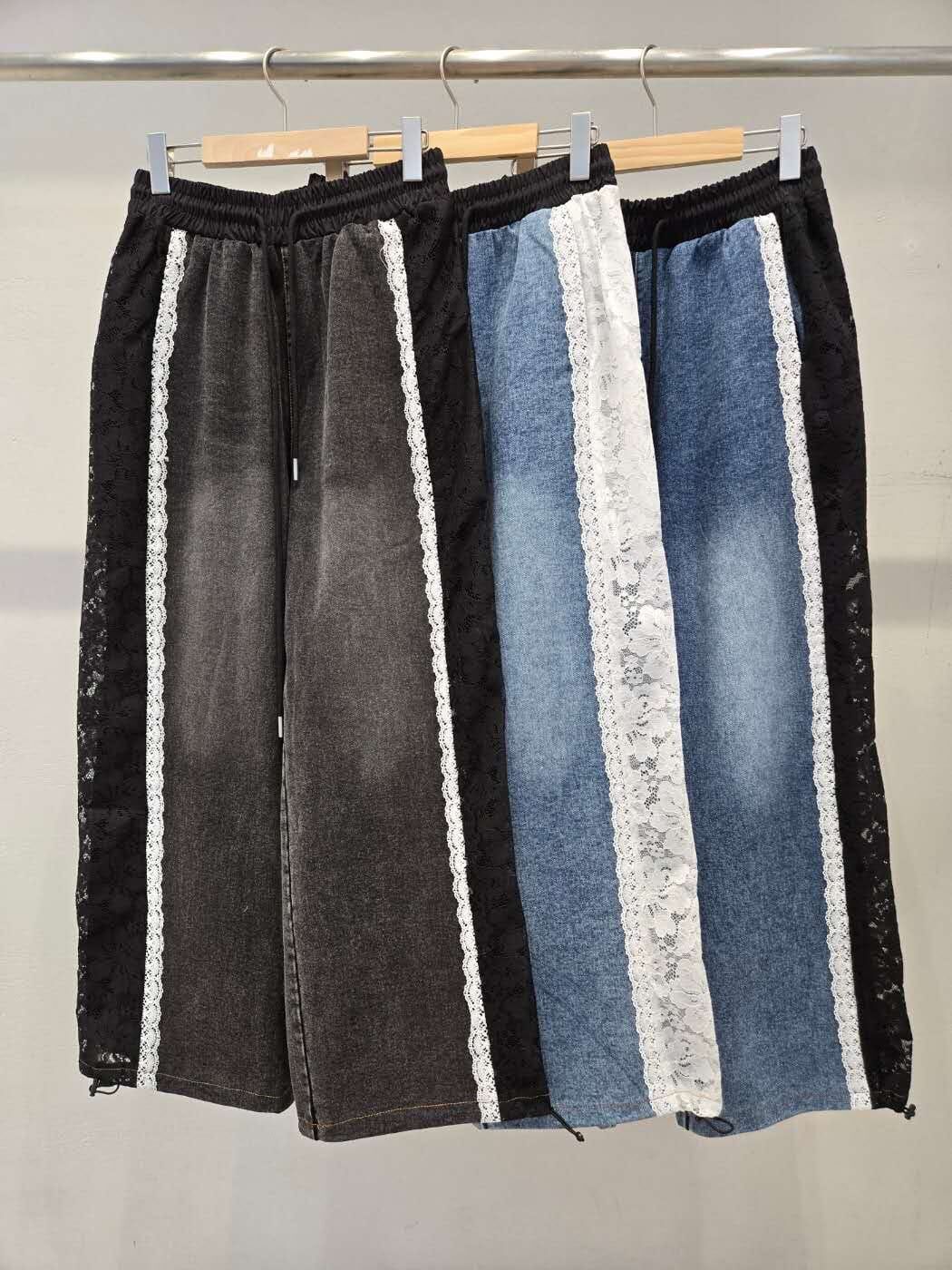 HP5107 喱士邊全橡筋牛仔褲