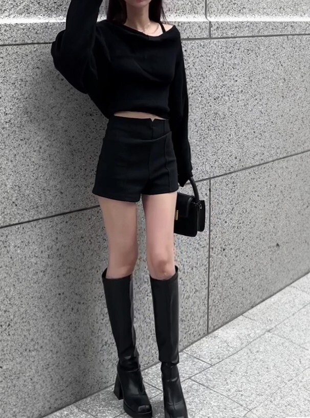 GRL 溫柔大蝴蝶結針織SET