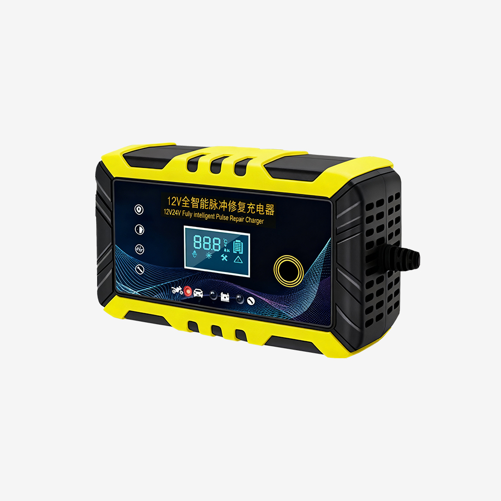 【智能汽車電瓶充電器】12V/24V自動辨識｜修復、充電、維護三合一