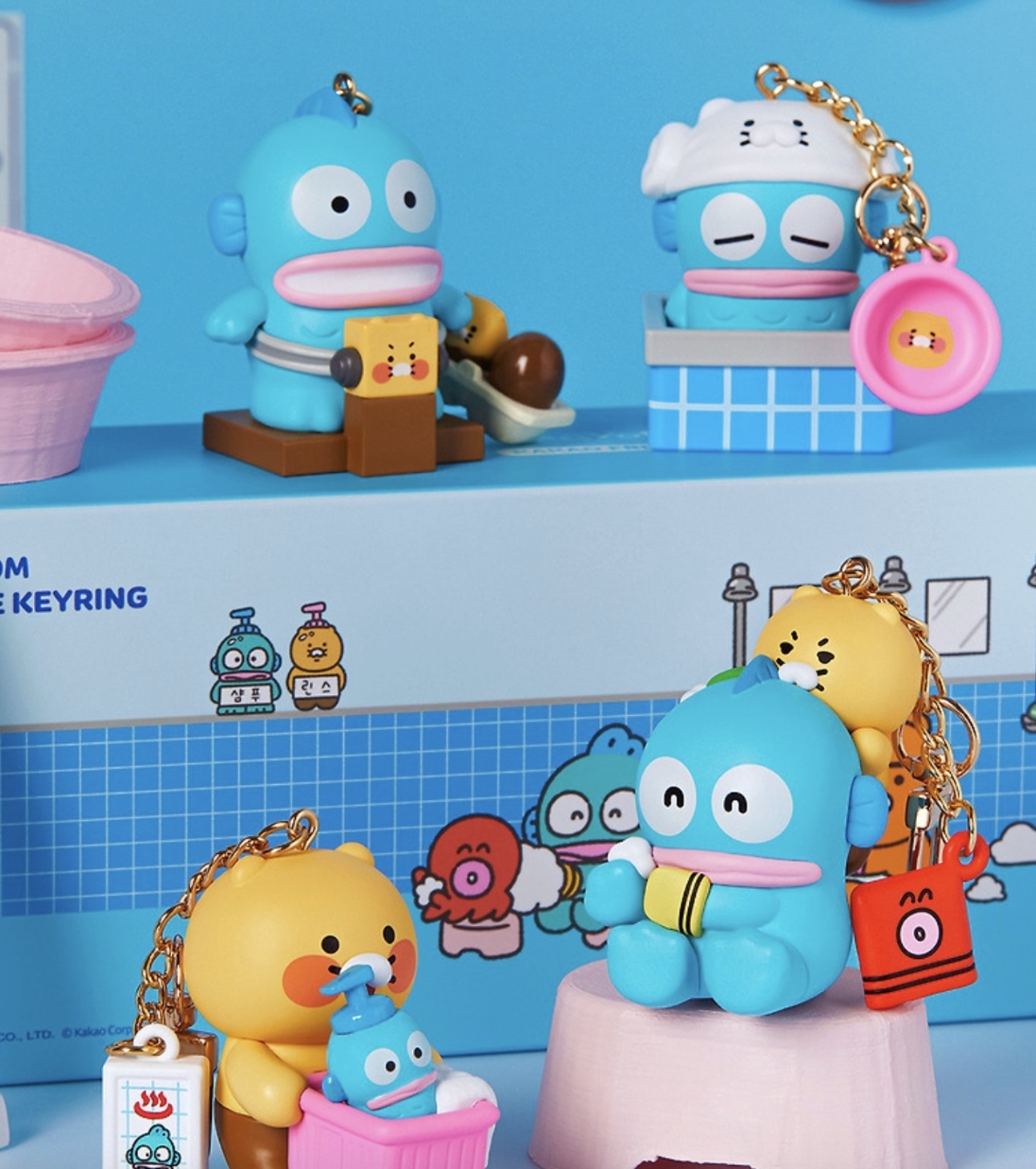 【OWN】Kakao Friends X hangyodon 公仔 吊飾 隨機 盲盒 春植 人魚漢頓 三麗鷗 Sanrio 韓國限定 聯名產品