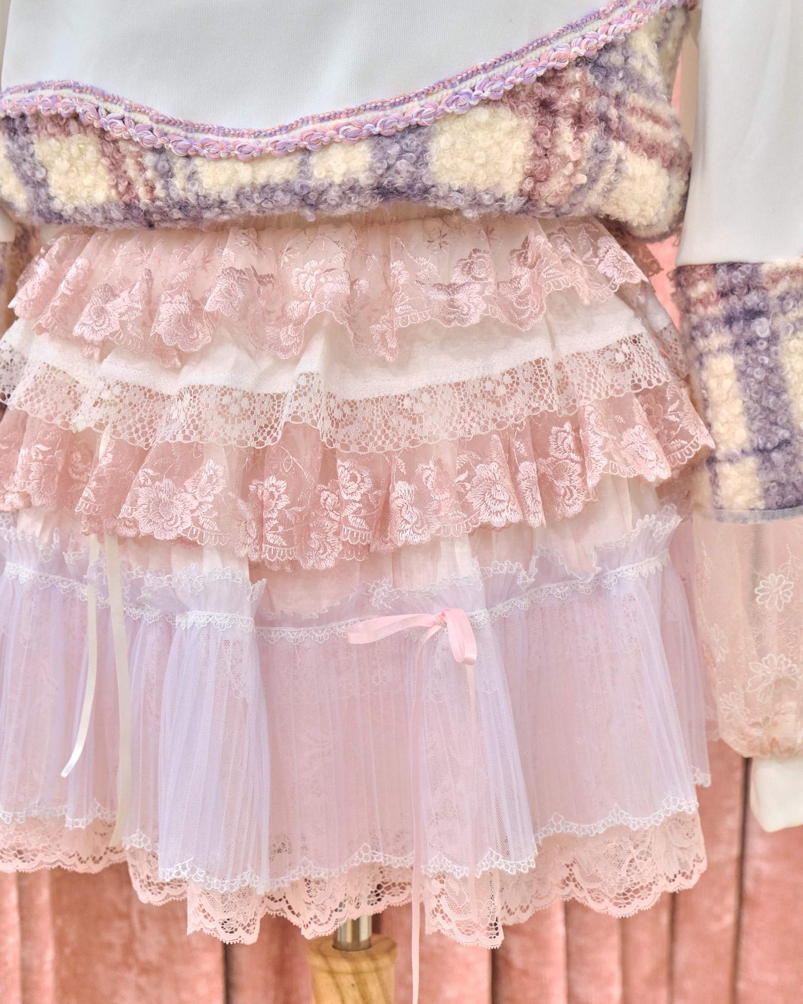 12875 Classic Lace Cupcake Skort