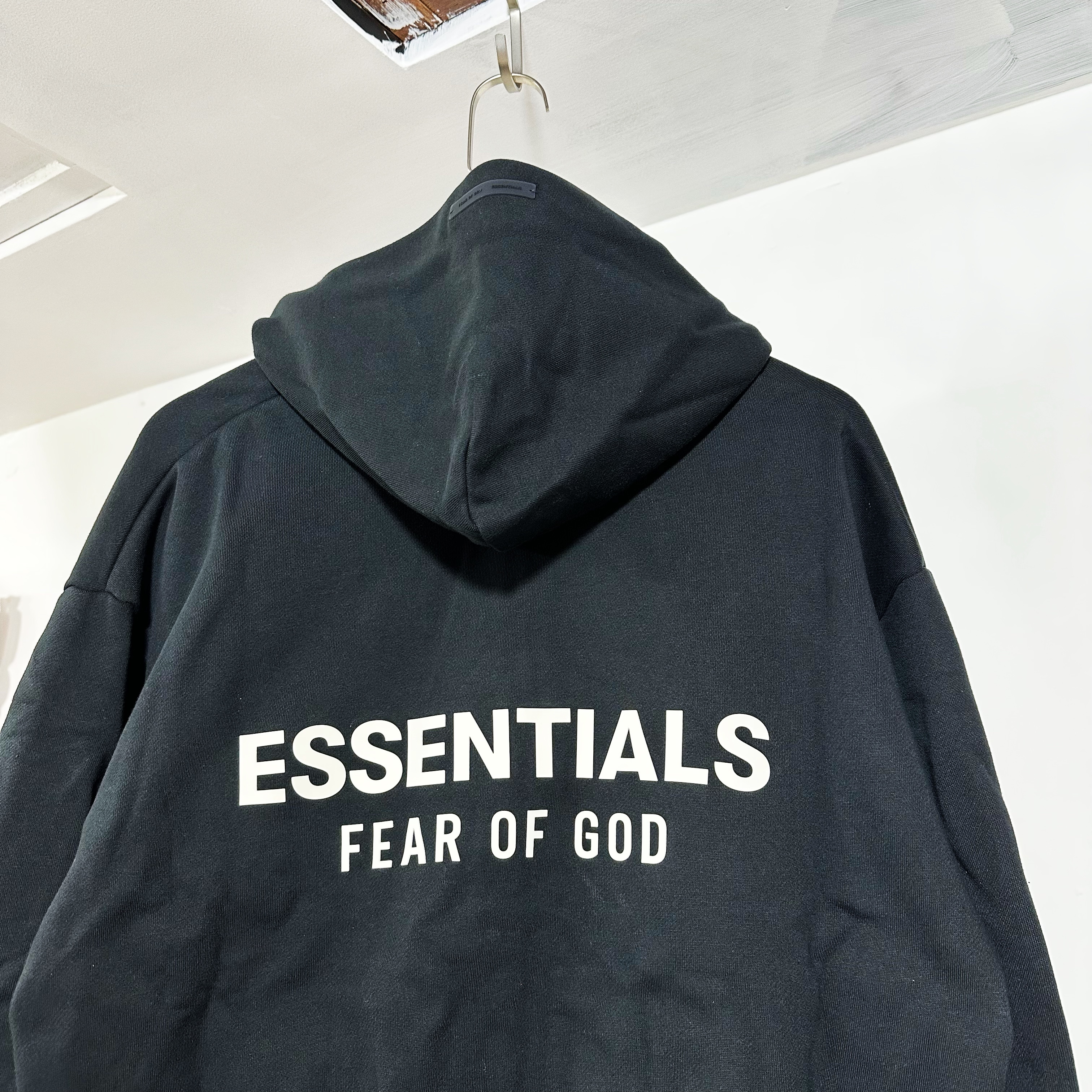 FEAR OF GOD FOG ESSENTIALS Classic Full Zip-Up Hoodie J