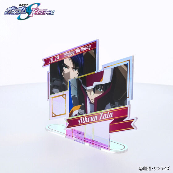 239755 Pbandai 預訂 2026/2月 機動戦士ガンダムSEED FREEDOM アスラン・ザラバースデイシリーズ オーロラアクリルスタンド