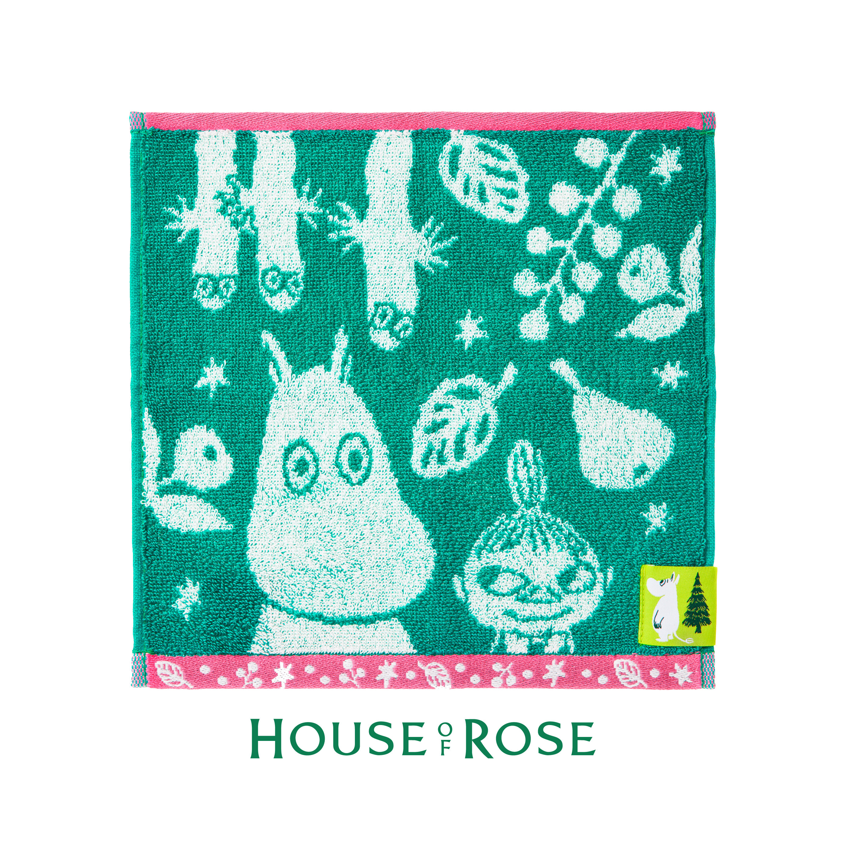 Moomin幸福時光小方巾