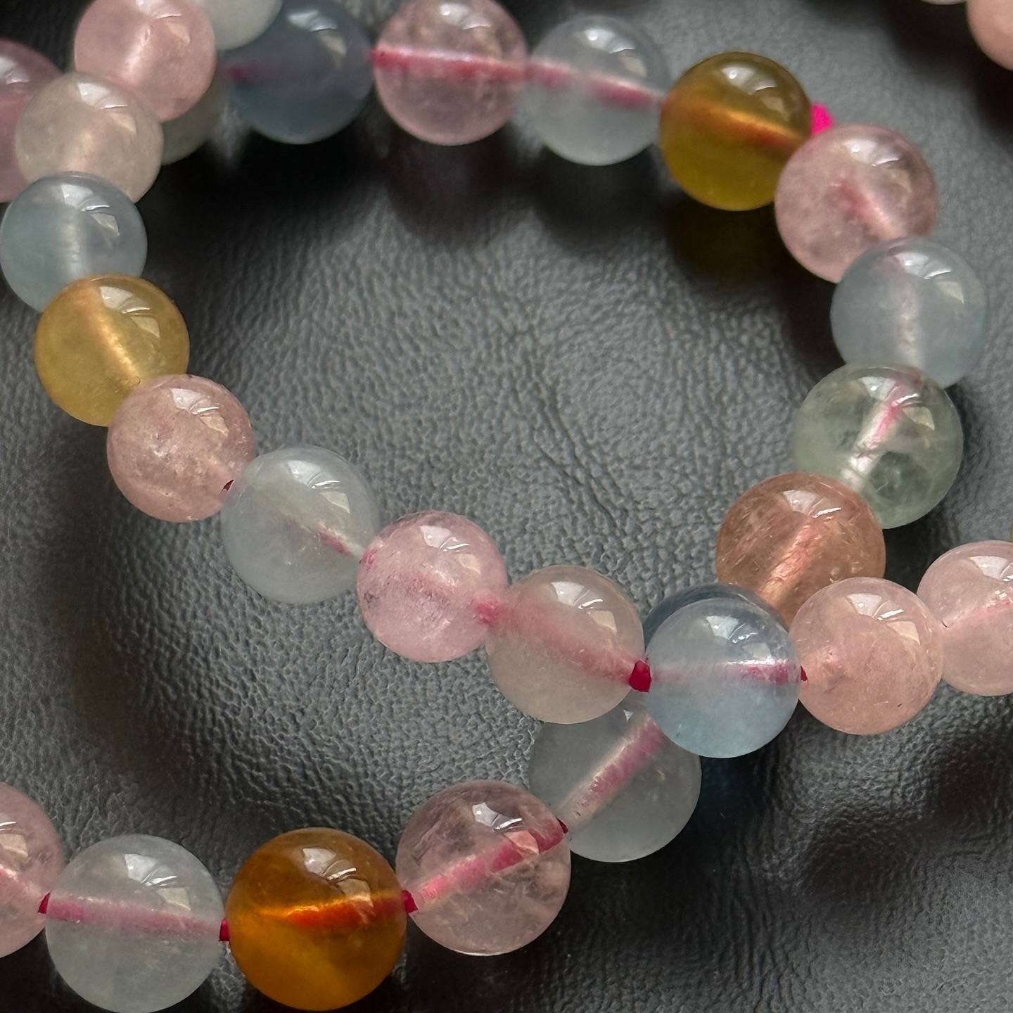 [原石] 摩根石 水晶手串