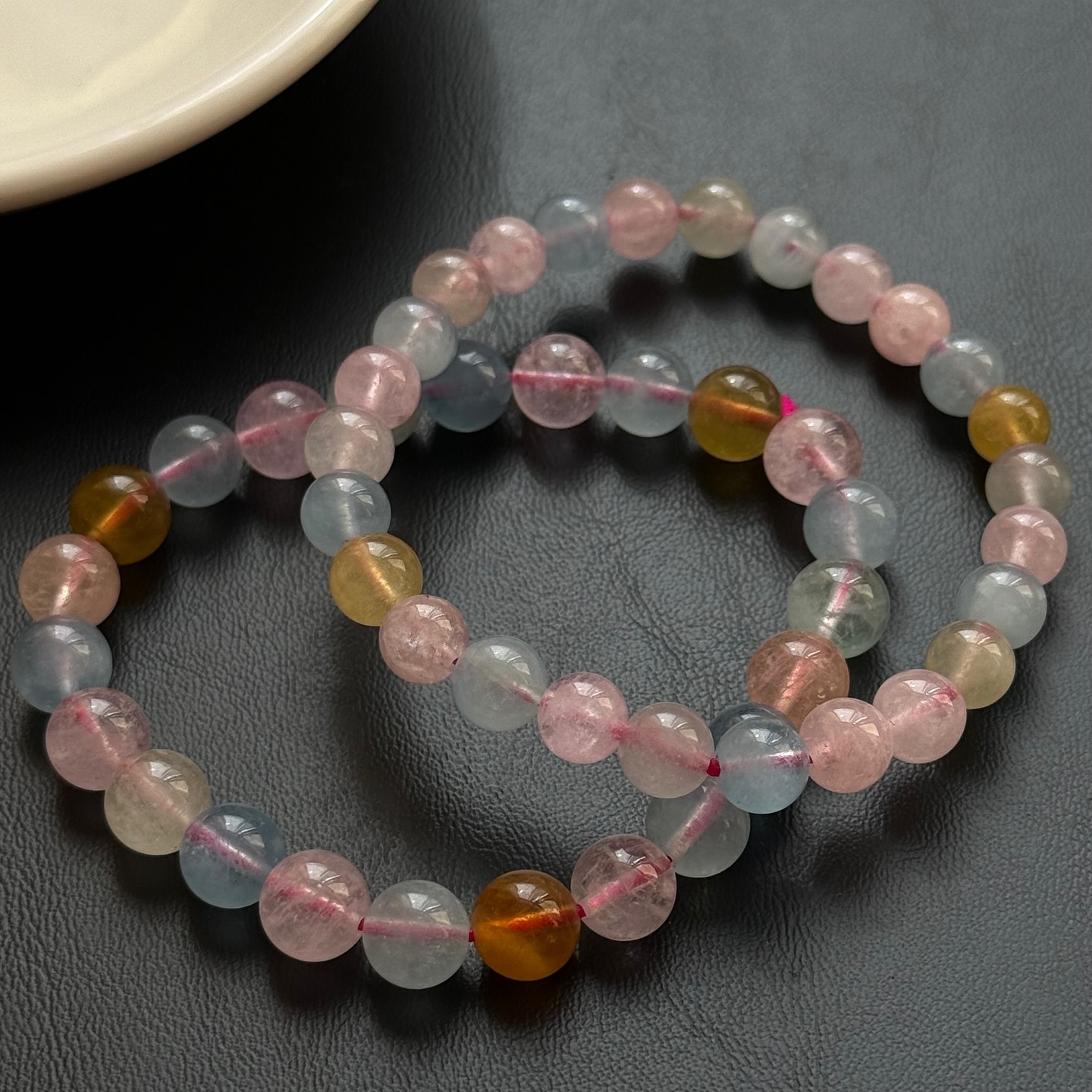 [原石] 摩根石 水晶手串