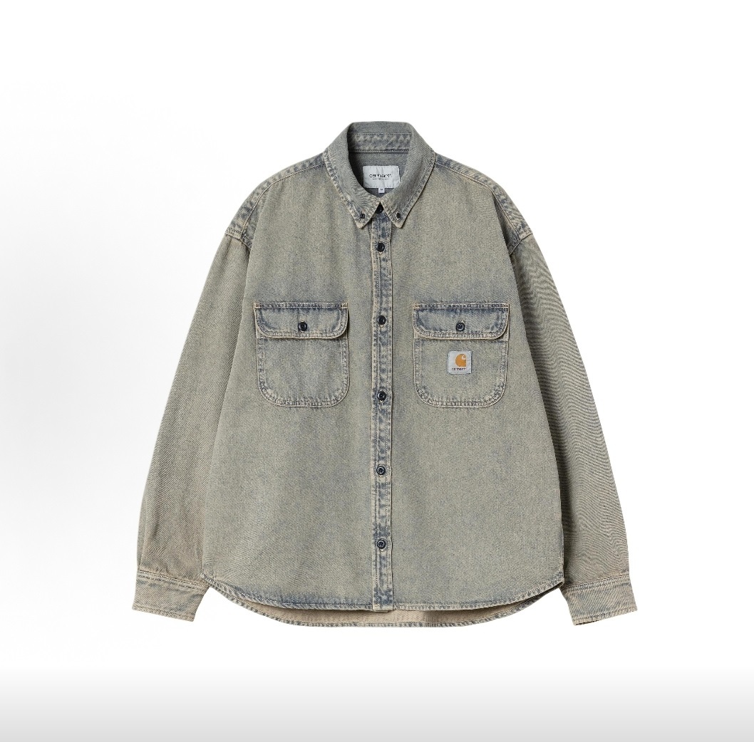 Carhartt WIP 單排鈕扣牛仔外套 (2色)