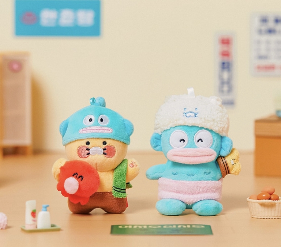 OWN】Kakao Friends X hangyodon 吊飾吊飾娃娃娃小娃娃春植人魚漢頓三麗