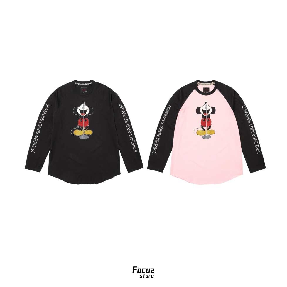 【Focus Store】預購 Supreme FW25 Week8 Mickey Mouse Raglan L/S Top 米老鼠長袖上衣 兩色