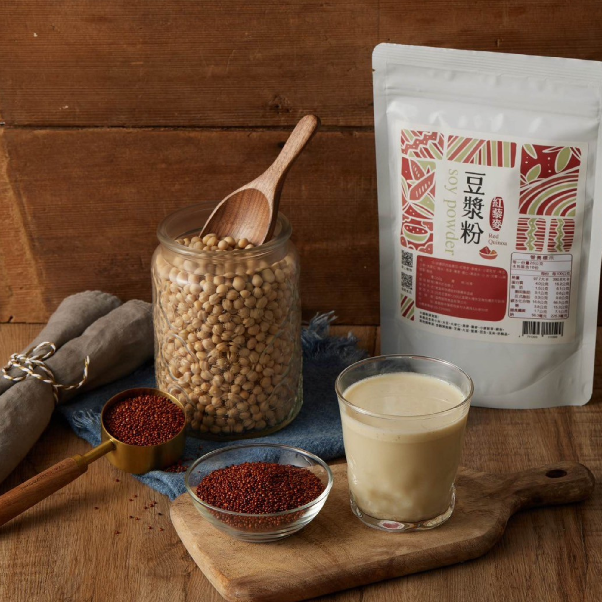 農點子｜紅藜麥豆漿粉250g