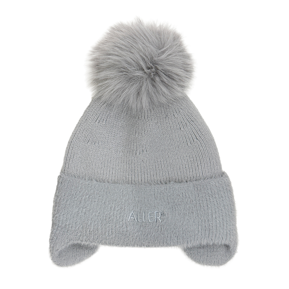 ALLER 護耳加絨毛球保暖帽 女款 (3色) 41AL9101