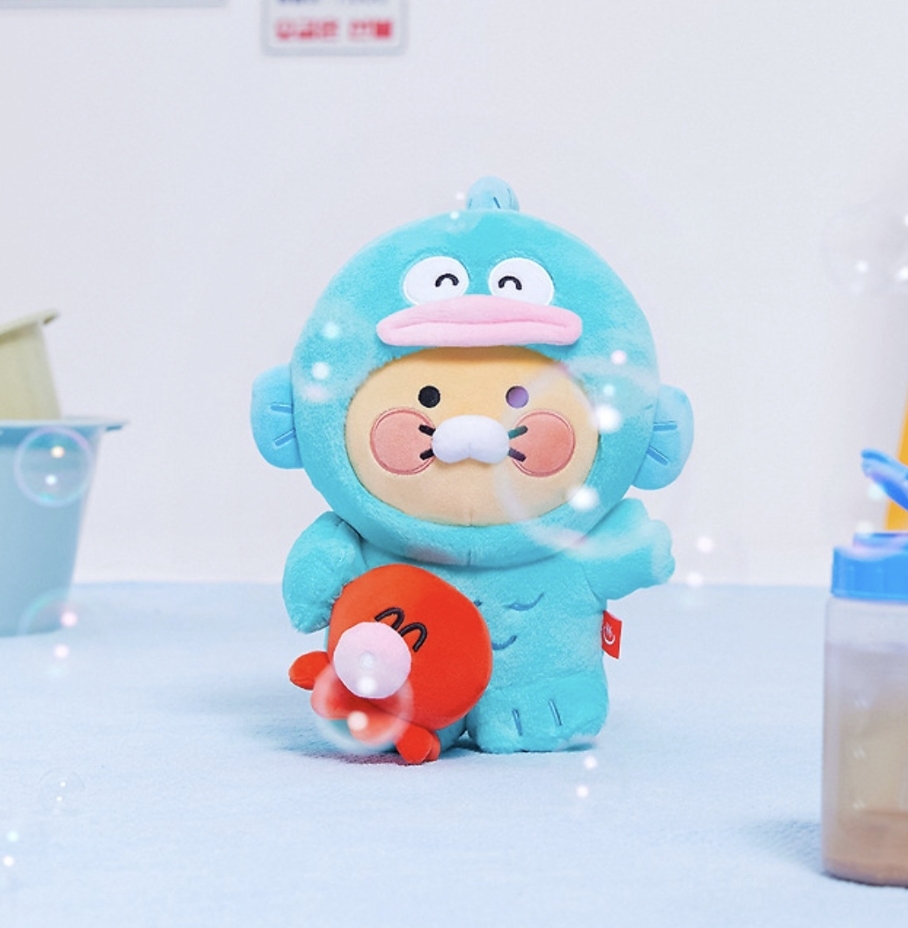 OWN】Kakao Friends X hangyodon 吊飾吊飾娃娃娃小娃娃春植人魚漢頓三麗
