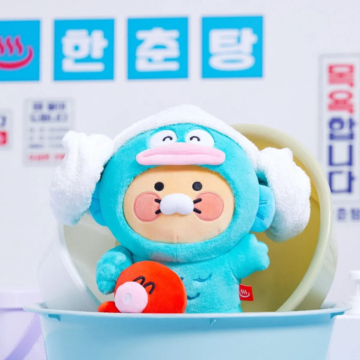 【OWN】Kakao Friends X hangyodon 娃娃 擺件 春植 人魚漢頓 三麗鷗 Sanrio 韓國限定 聯名產品