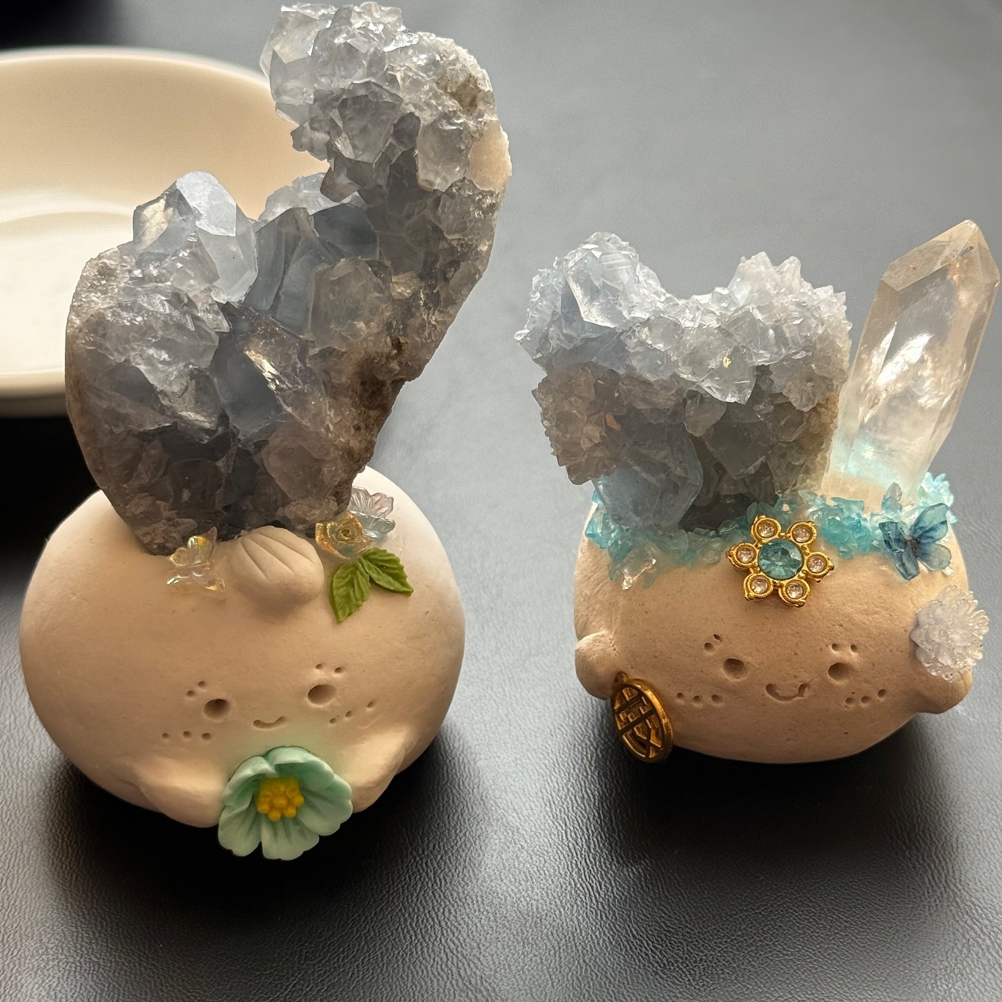 [原石] 天青石 小晶靈