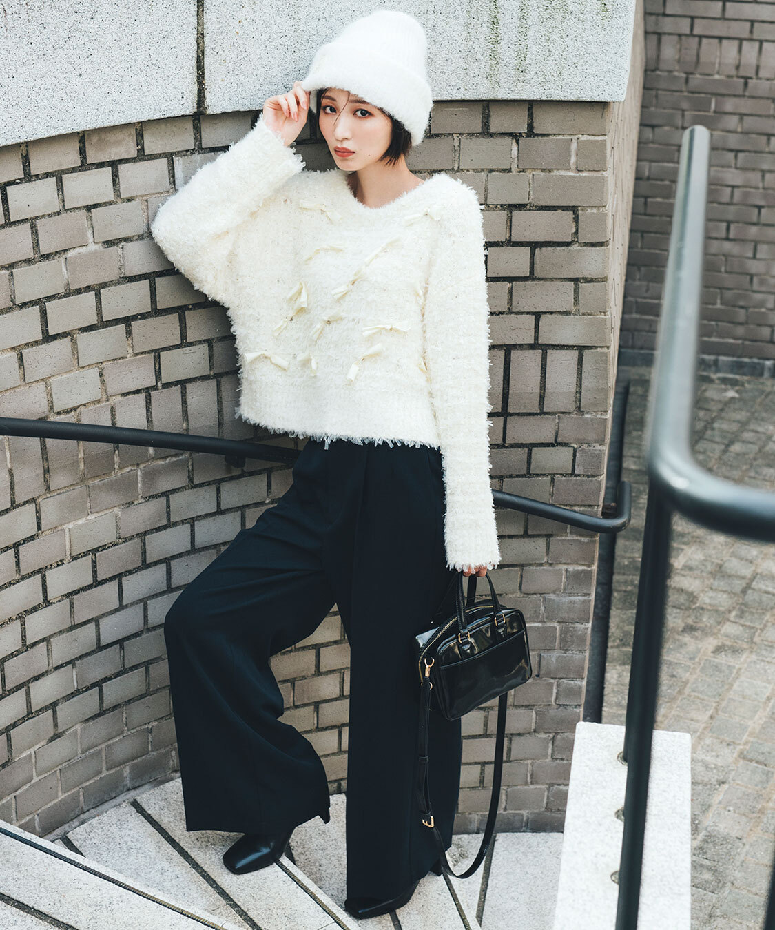 [預購] 折扣 COCO DEAL 可調式 2WAY 西裝寬褲