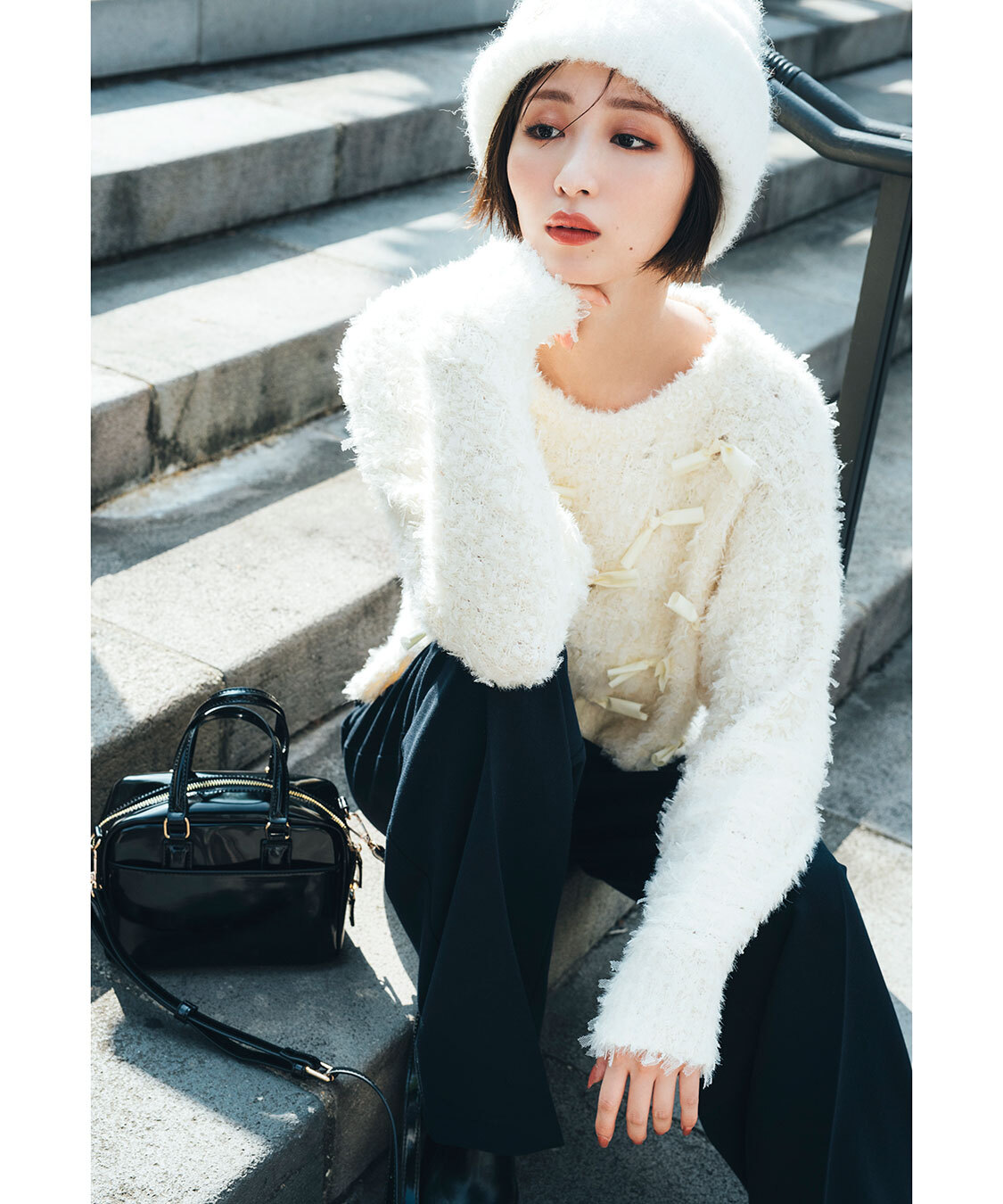 [預購] 折扣 COCO DEAL 可調式 2WAY 西裝寬褲