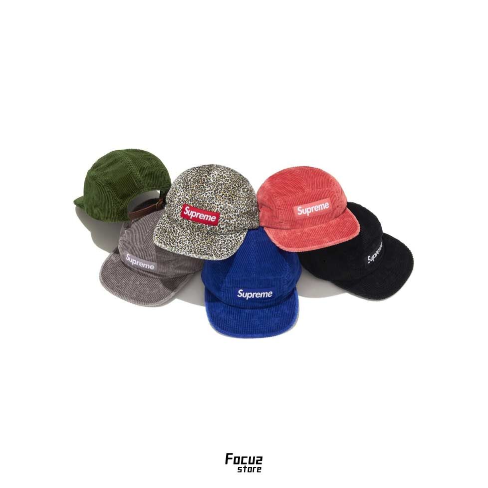 【Focus Store】現貨秒發 Supreme FW25 Week8 Corduroy Camp Cap 燈芯絨帽 六色