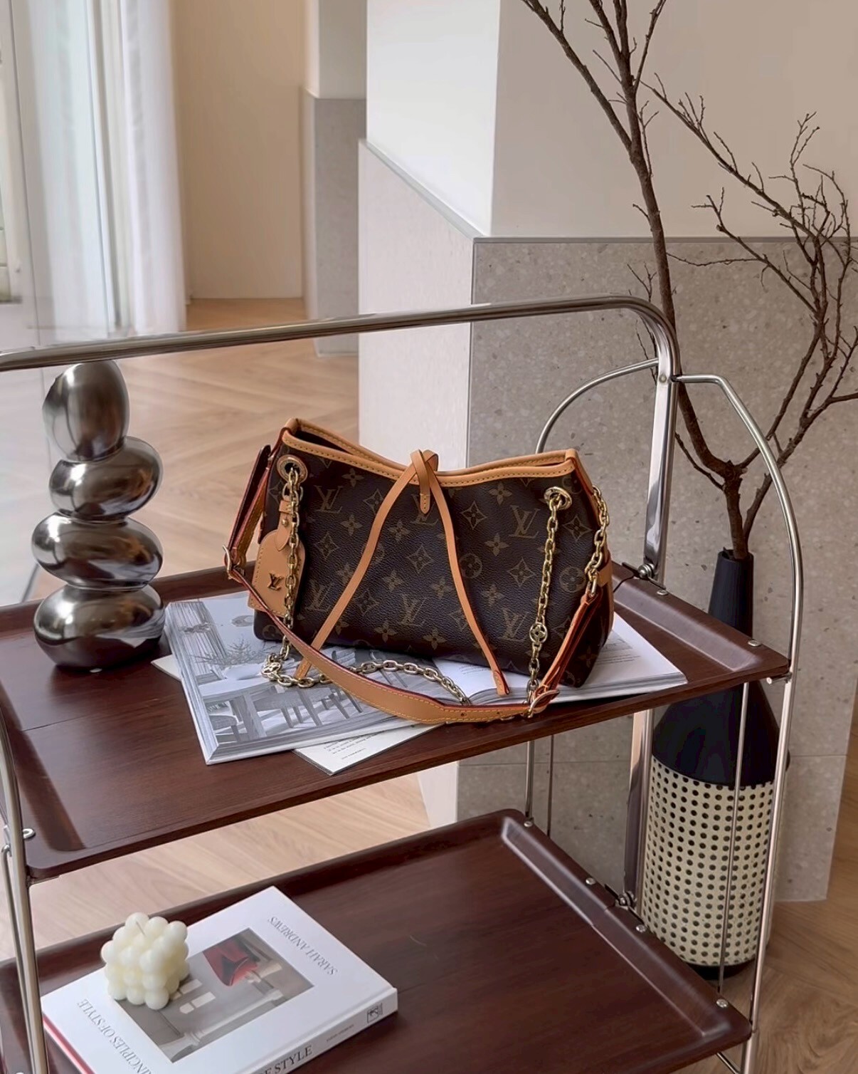 LV｜CARRYALL BB 棕色老花 M13014