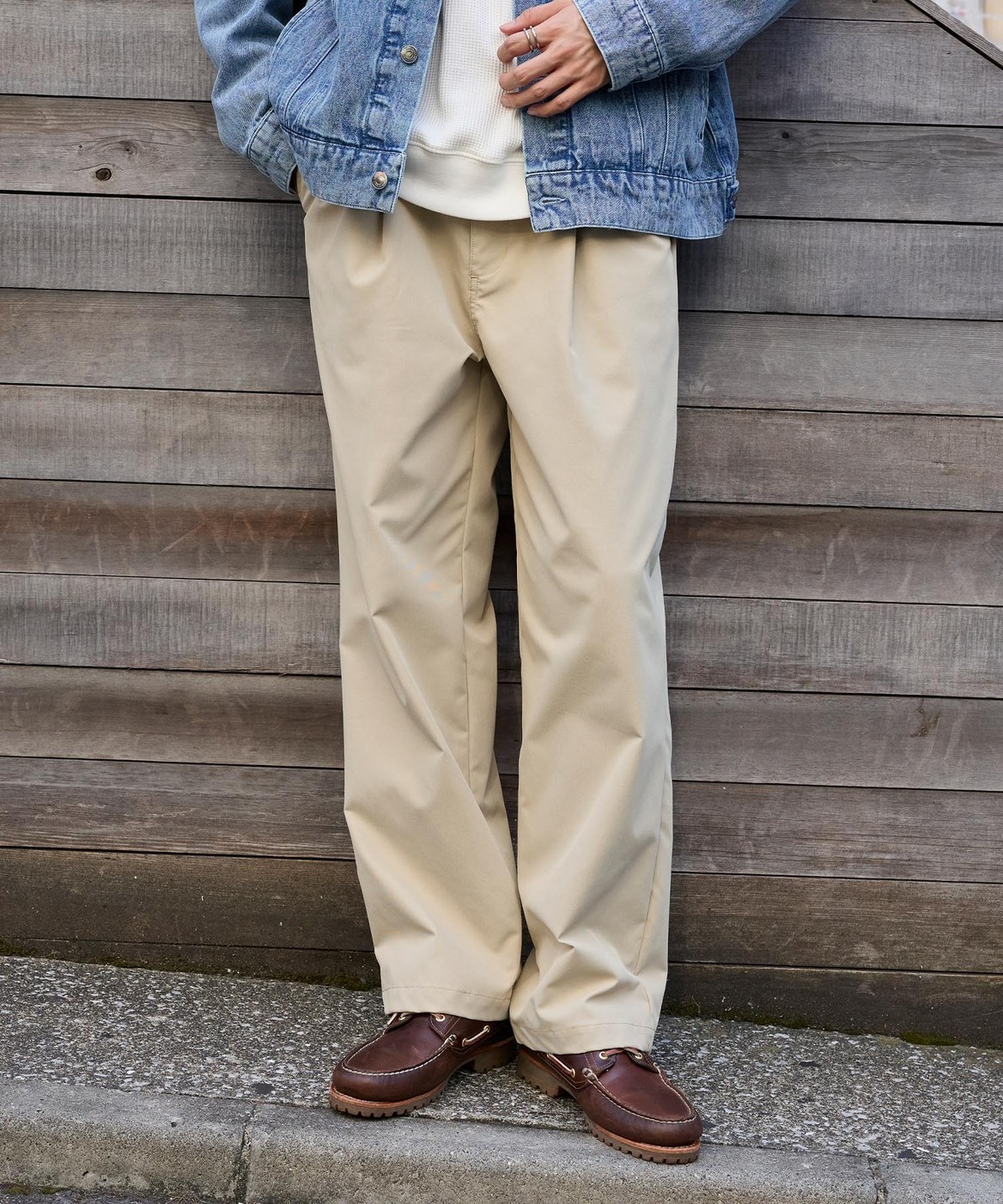 #日本預購 MONO-MART 易護理 多功能斜紋棉布牛仔褲 六色兩款