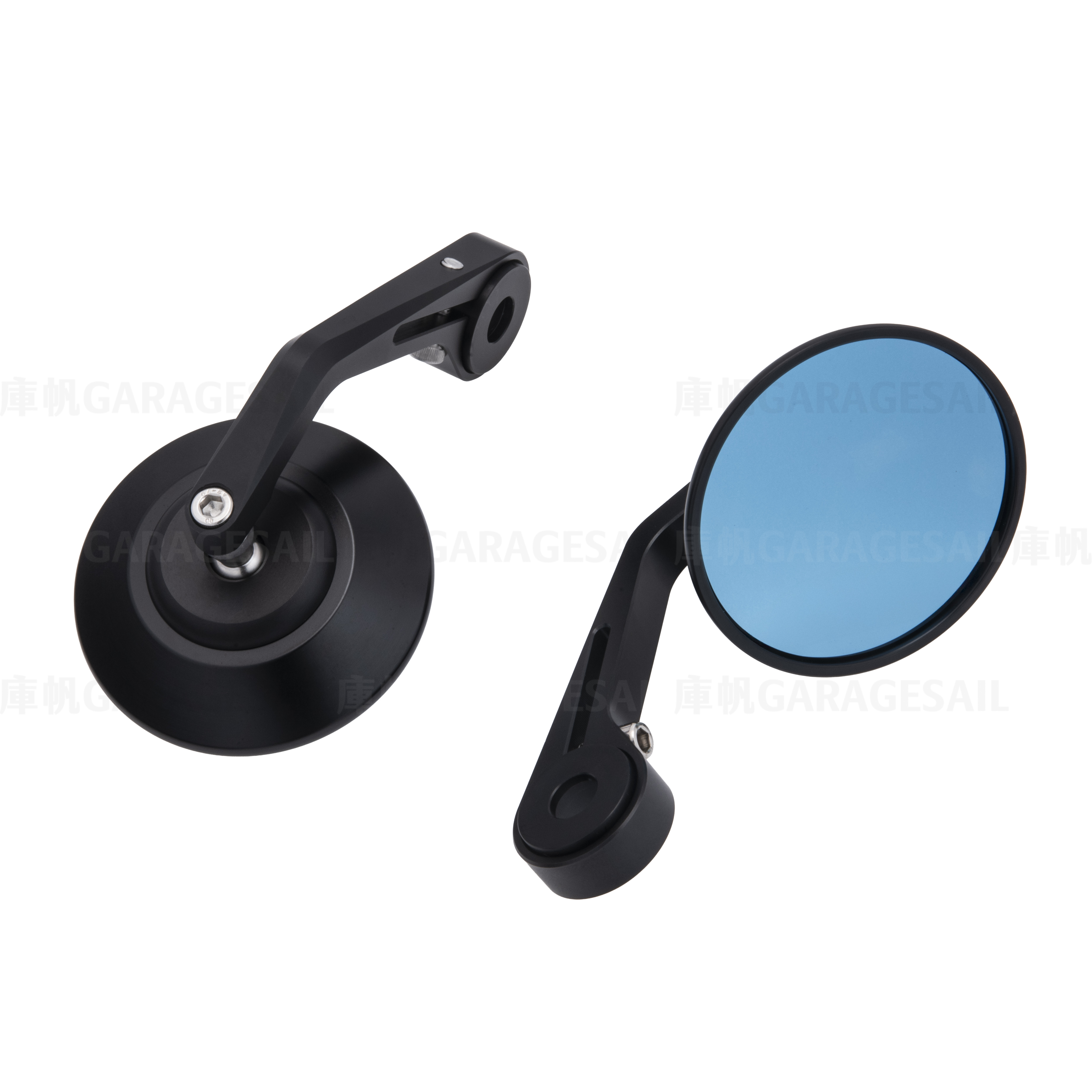 BMW R9T 專用 CNC 把手端 後照鏡 雙圓 C1