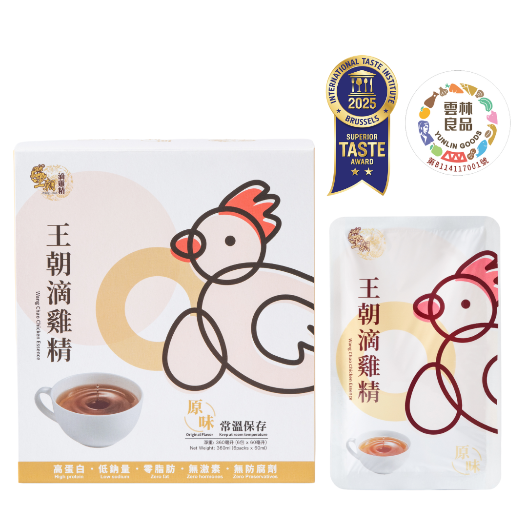 【新品上市】王朝 常溫原味滴雞精(60ml x 6入/盒)