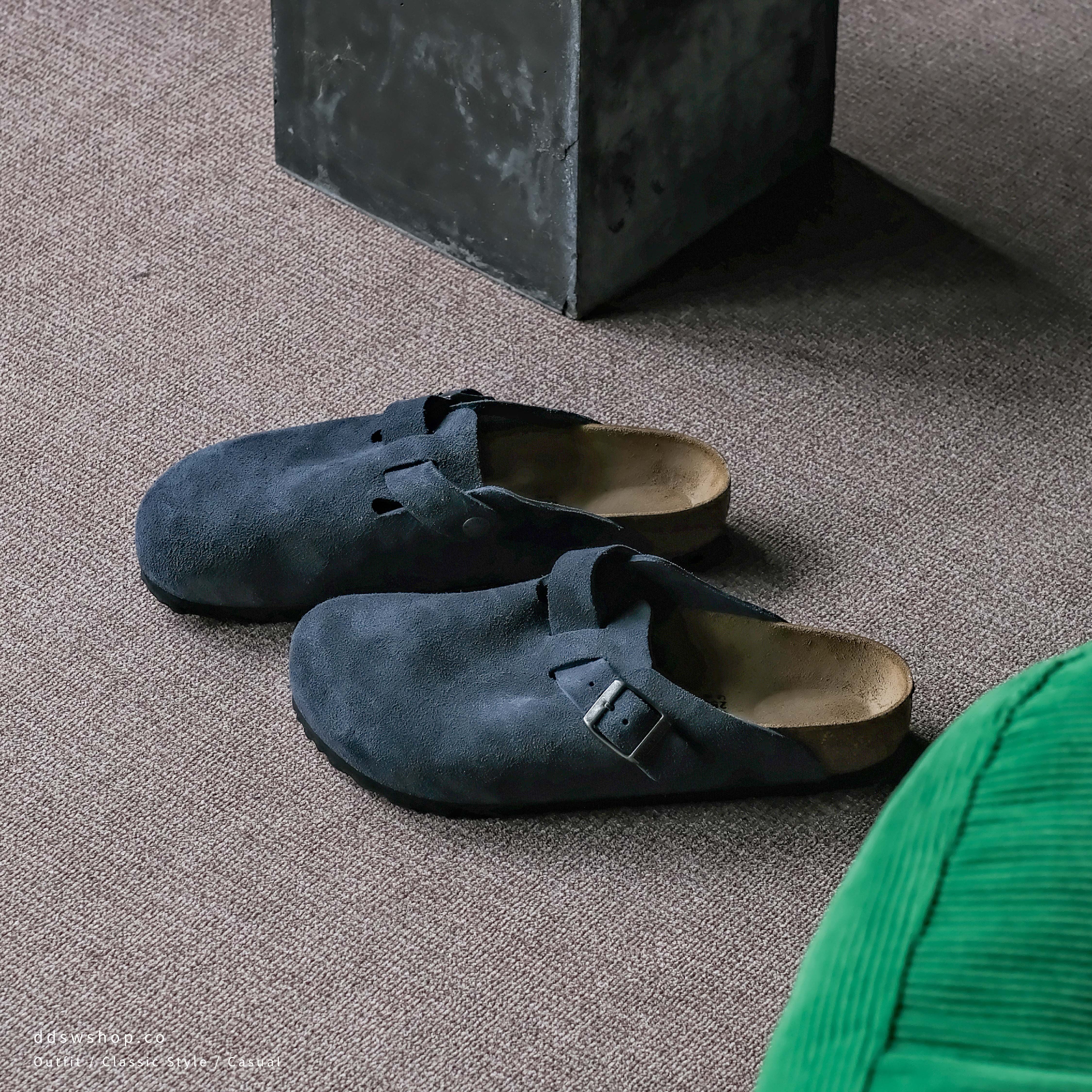 "代購" Birkenstock Boston "New Navy" 海軍藍