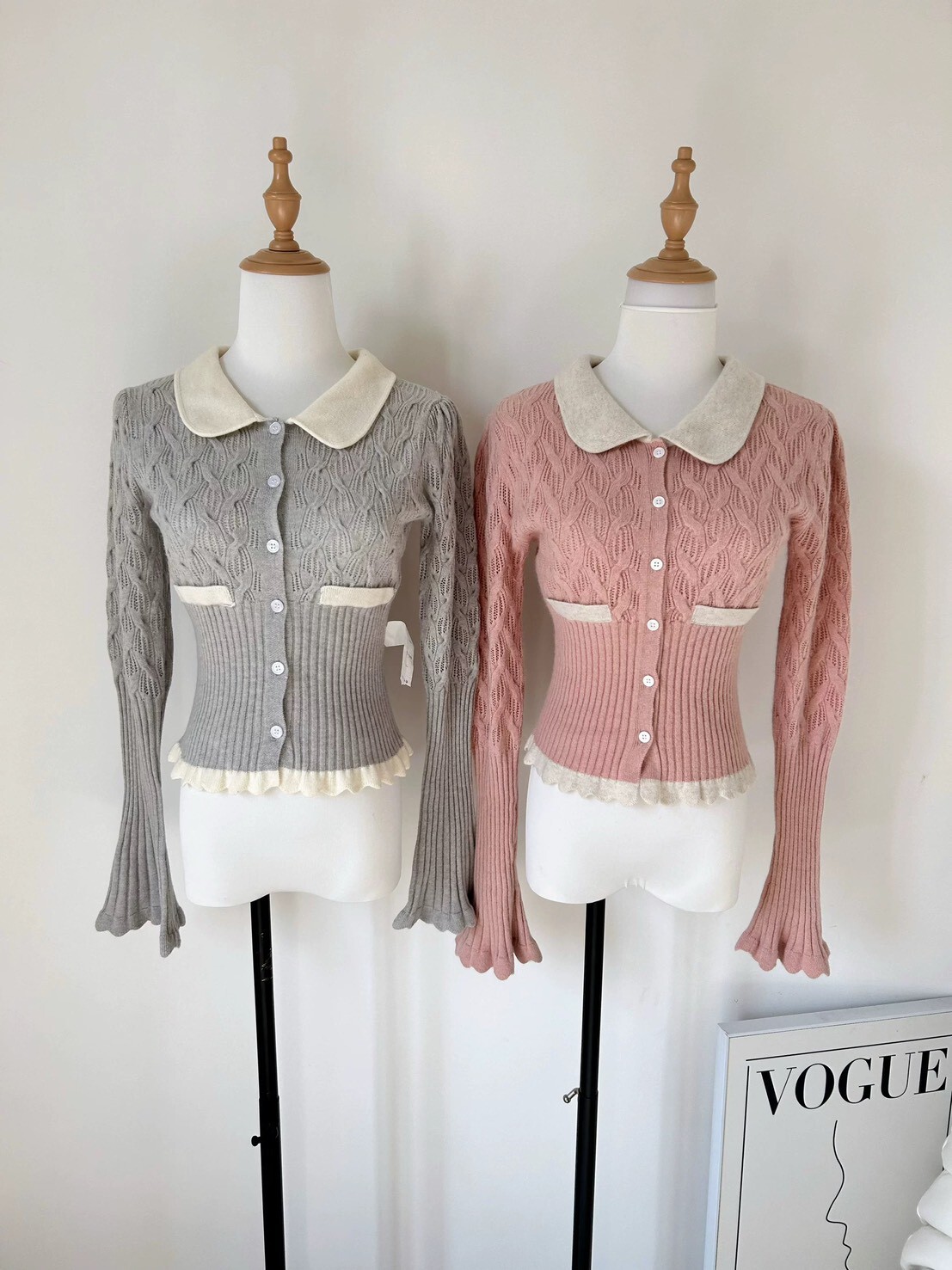 設計師家100%羊毛甜美上衣