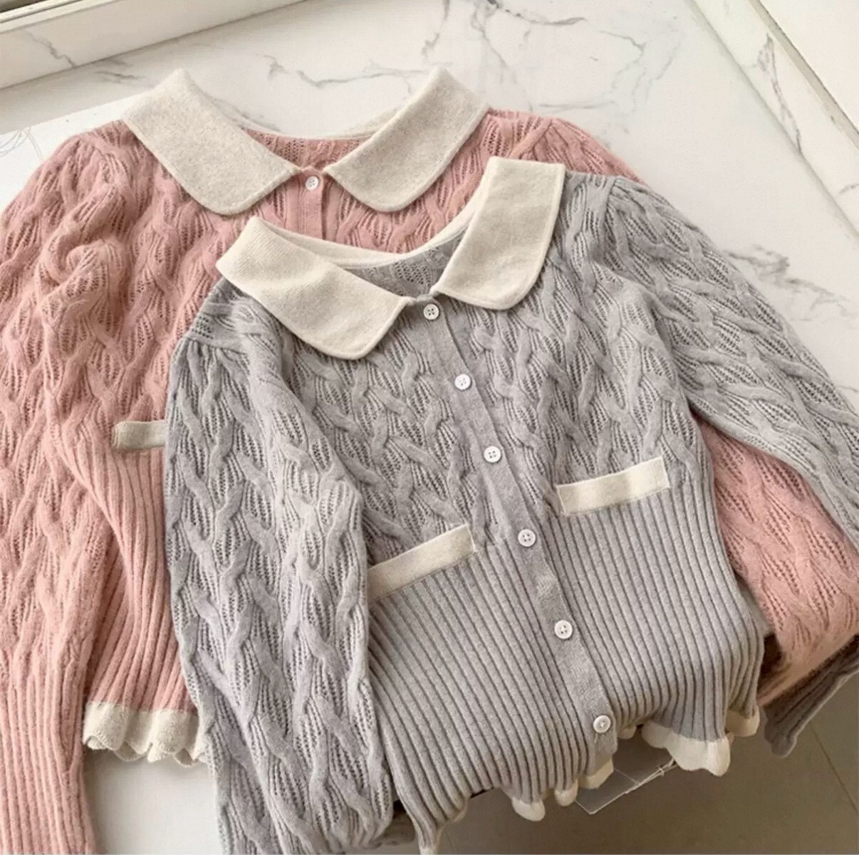 設計師家100%羊毛甜美上衣