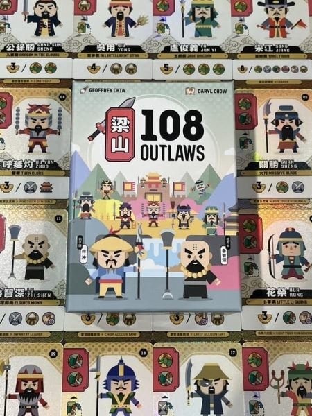 梁山108 Outlaws 附中文說明書
