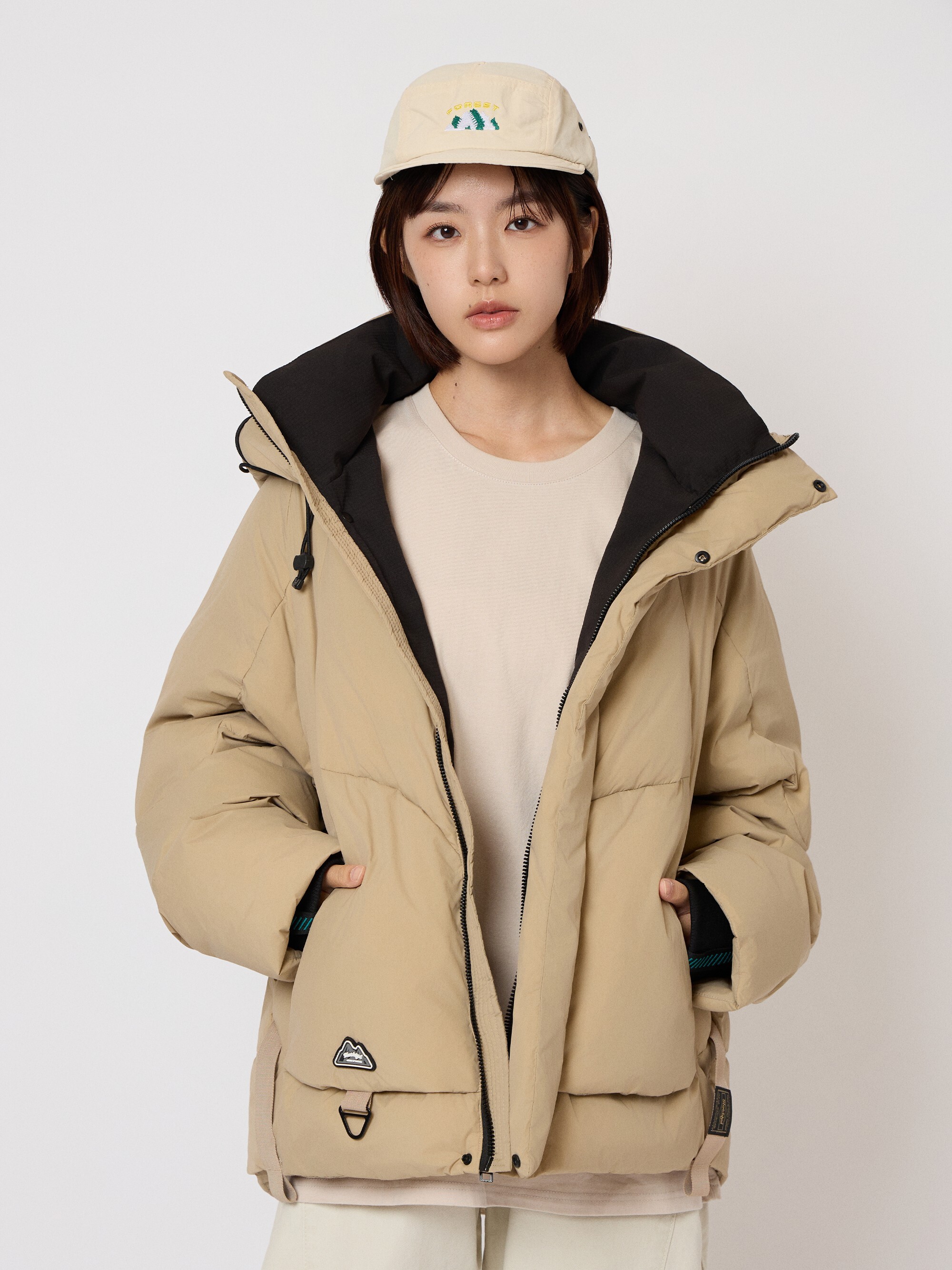 City Puff 連帽羽絨外套