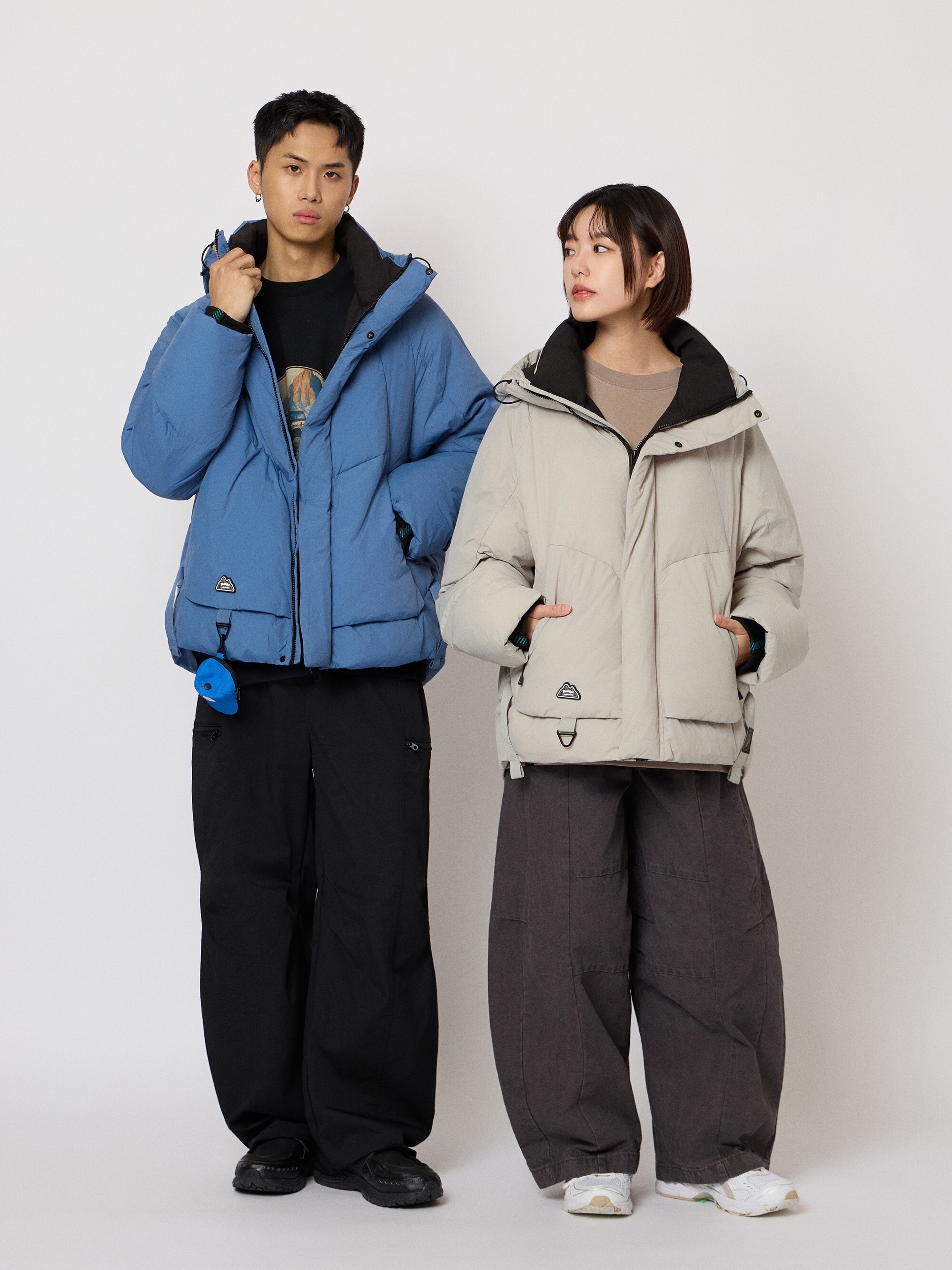 City Puff 連帽羽絨外套