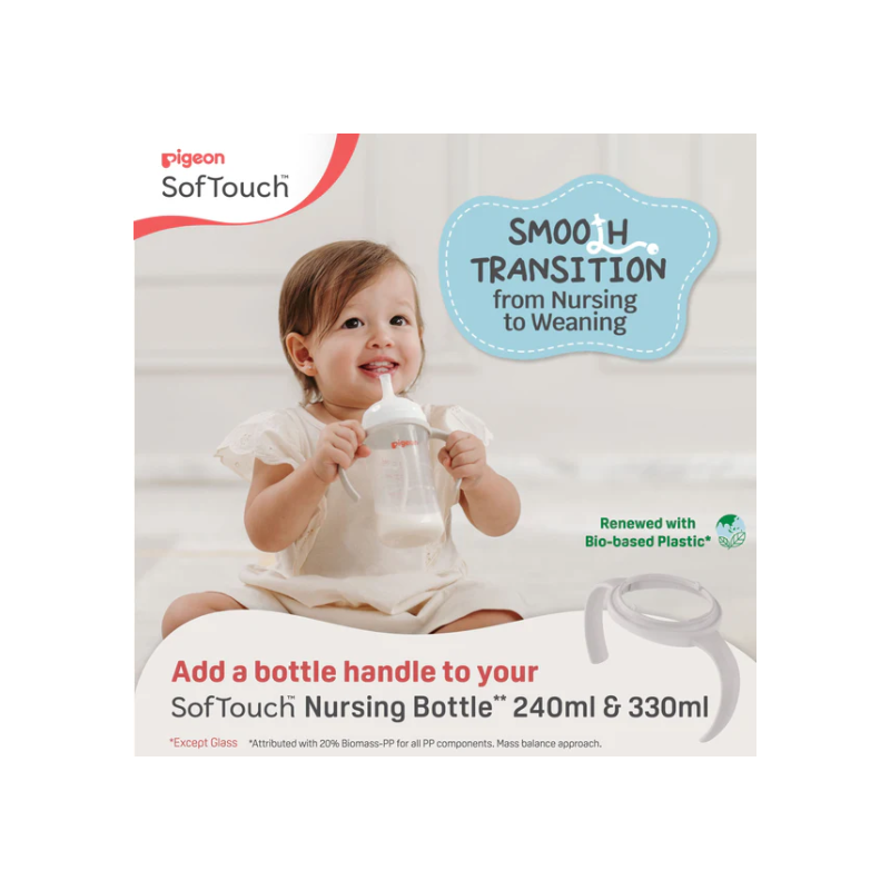 Pigeon | SofTouch™ PPSU Bottle Handle (for 240ml/330ml Bottles)