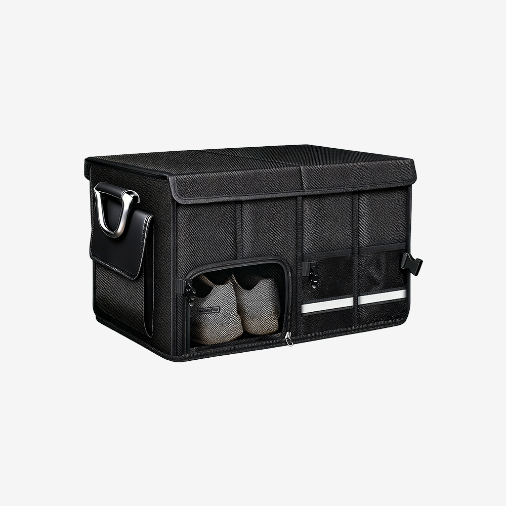 【可摺疊防水後車廂收納箱】大容量多格設計｜露營、旅行、日常皆適用