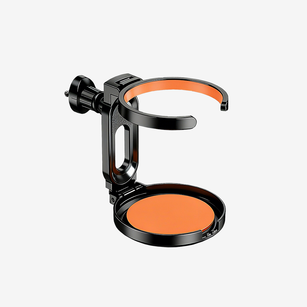 【多功能出風口杯架】車用飲料架｜可折疊固定防抖，行車中穩放水杯飲品